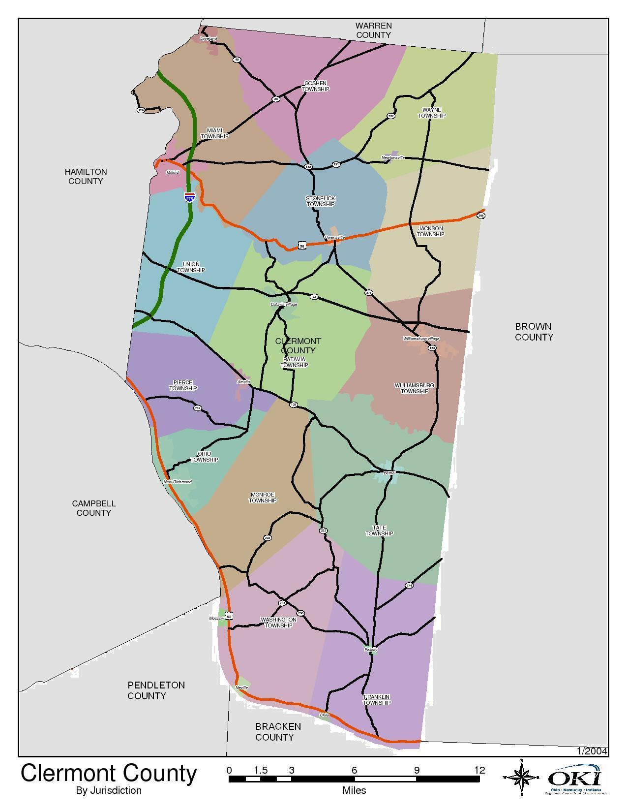 Clermont County Jurisdictions
